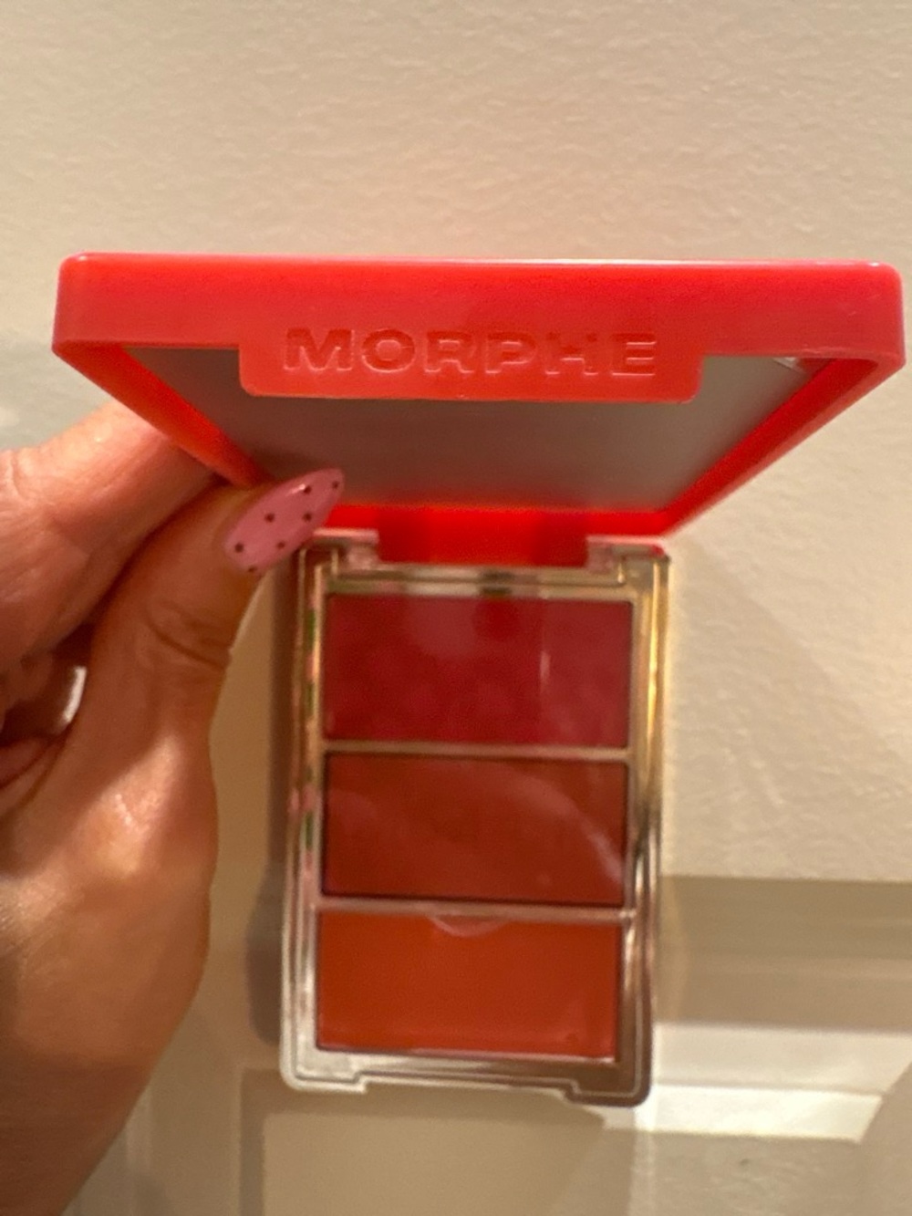 Morphe Cream Lip & Cheek Trio - Red, Coral, Warm Orange